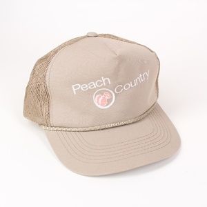 Vintage Peach Country Snap Back Trucker Hat